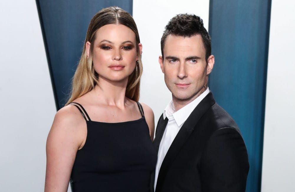Behati Prinsloo and Adam Levine - Vanity Fair Oscar Party 2020 - Avalon