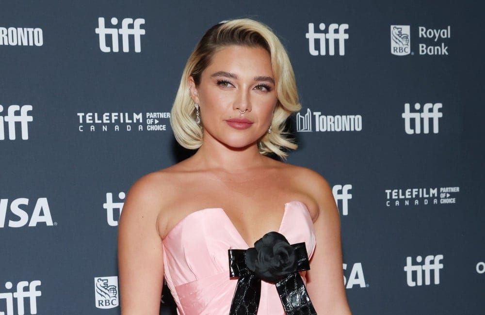 Florence Pugh at We Live In Time premiere at Toronto International Film Festival - Getty - Sept 2024