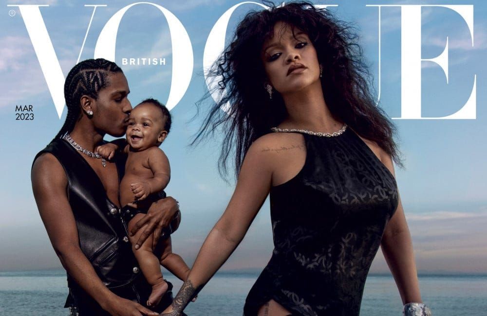 Rihanna covers British Vogue March 2023