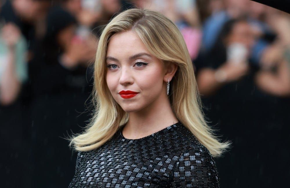 Sydney Sweeney at Giorgio Armani Haute Couture show during Paris Fashion Week - Getty - July 2023