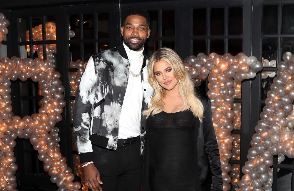 Tristan Thompson and Khloe Kardashian - Tristans LA birthday 2018 - Getty