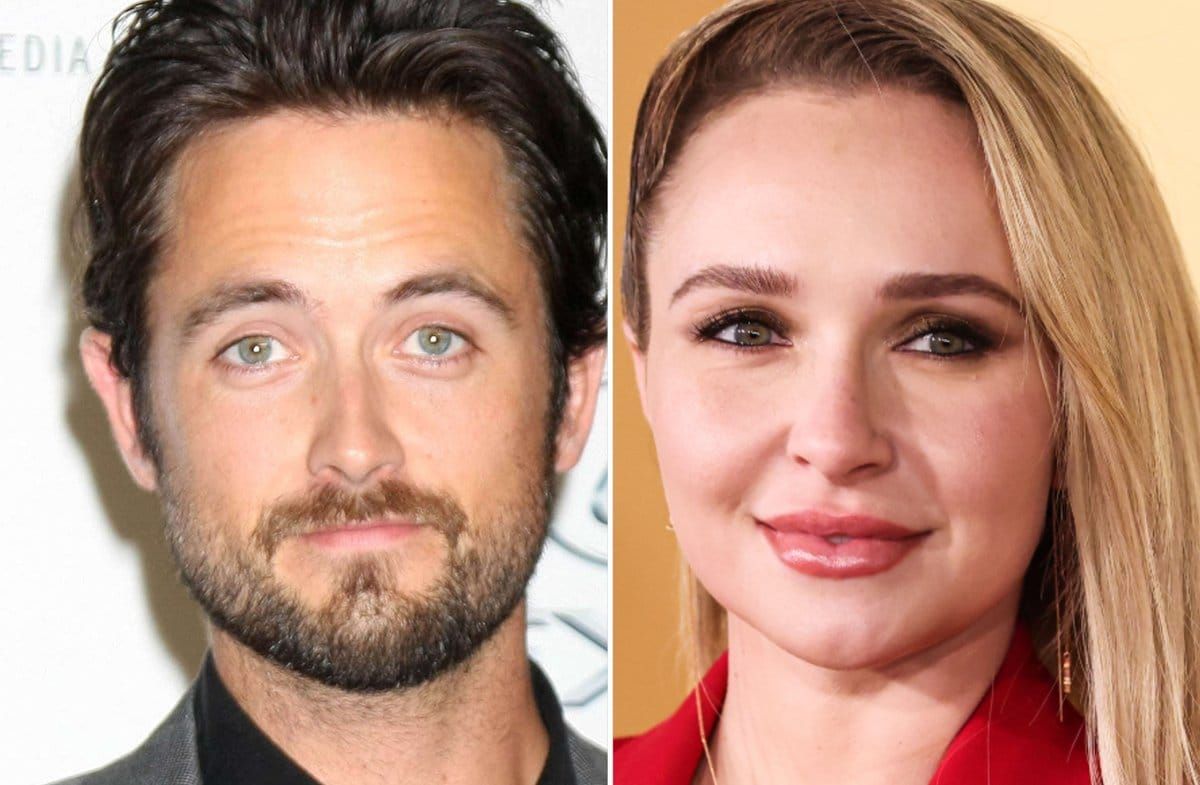 Justin Chatwin stand gemeinsam mit Hayden Panettiere vor der Kamera.
