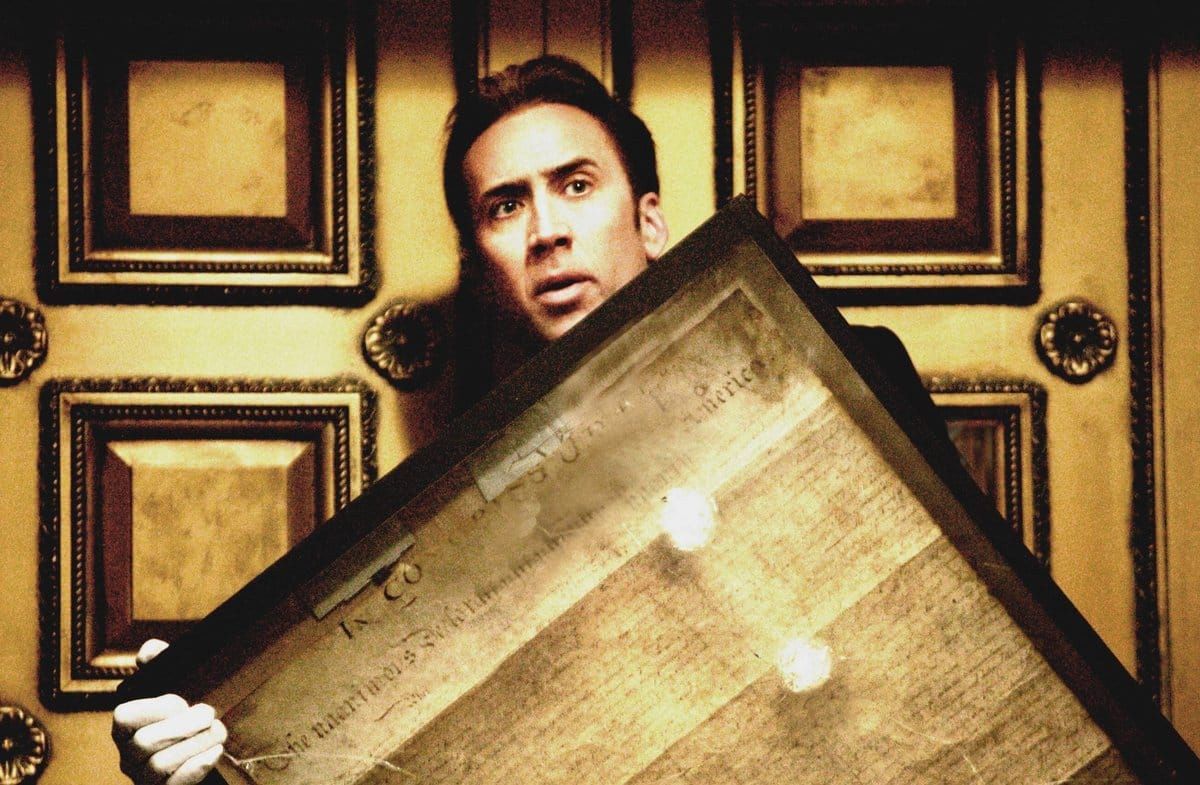 Nicolas Cage in "Das Vermächtnis der Tempelritter" von 2004.