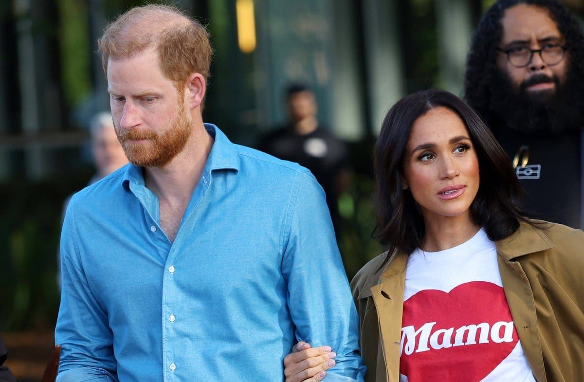 Prinz Harry und Herzogin Meghan sollen in England angekommen sein.