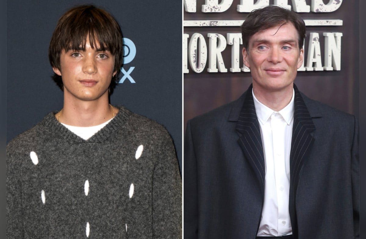 Vater und Sohn: Aran Murphy (l.) und Cillian Murphy.