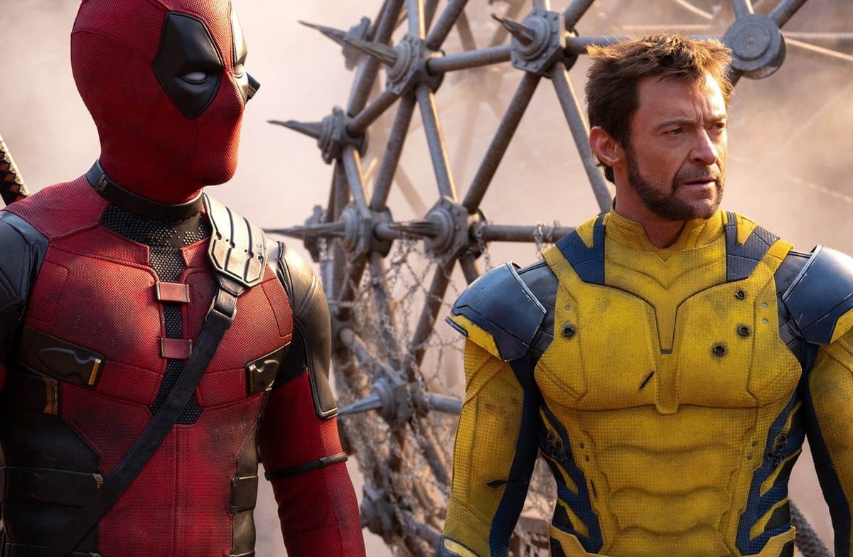 Ryan Reynolds (l.) als Deadpool und der legendäre Hugh Jackman als Wolverine.