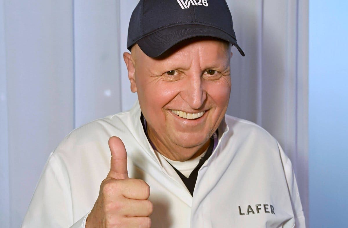Johann Lafer blickt trotz seiner Krebserkrankung zuversichtlich nach vorn.