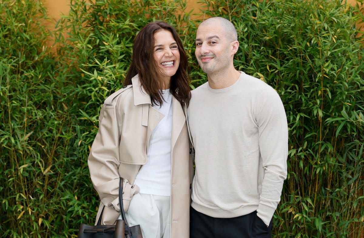 Katie Holmes und Jason Bard Yarmosky auf der Fashion Week in Mailand.