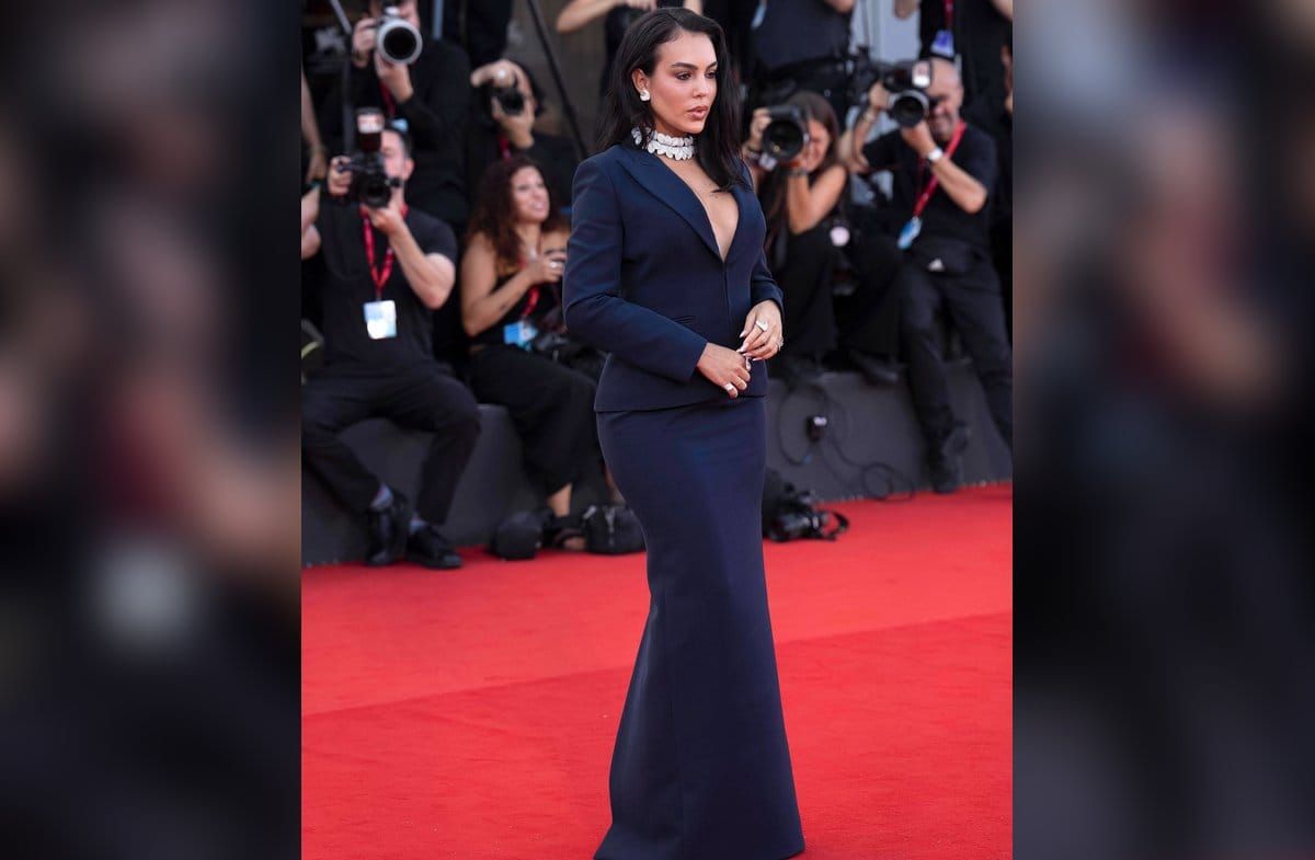 Georgina Rodríguez bei den Filmfestspielen von Venedig.