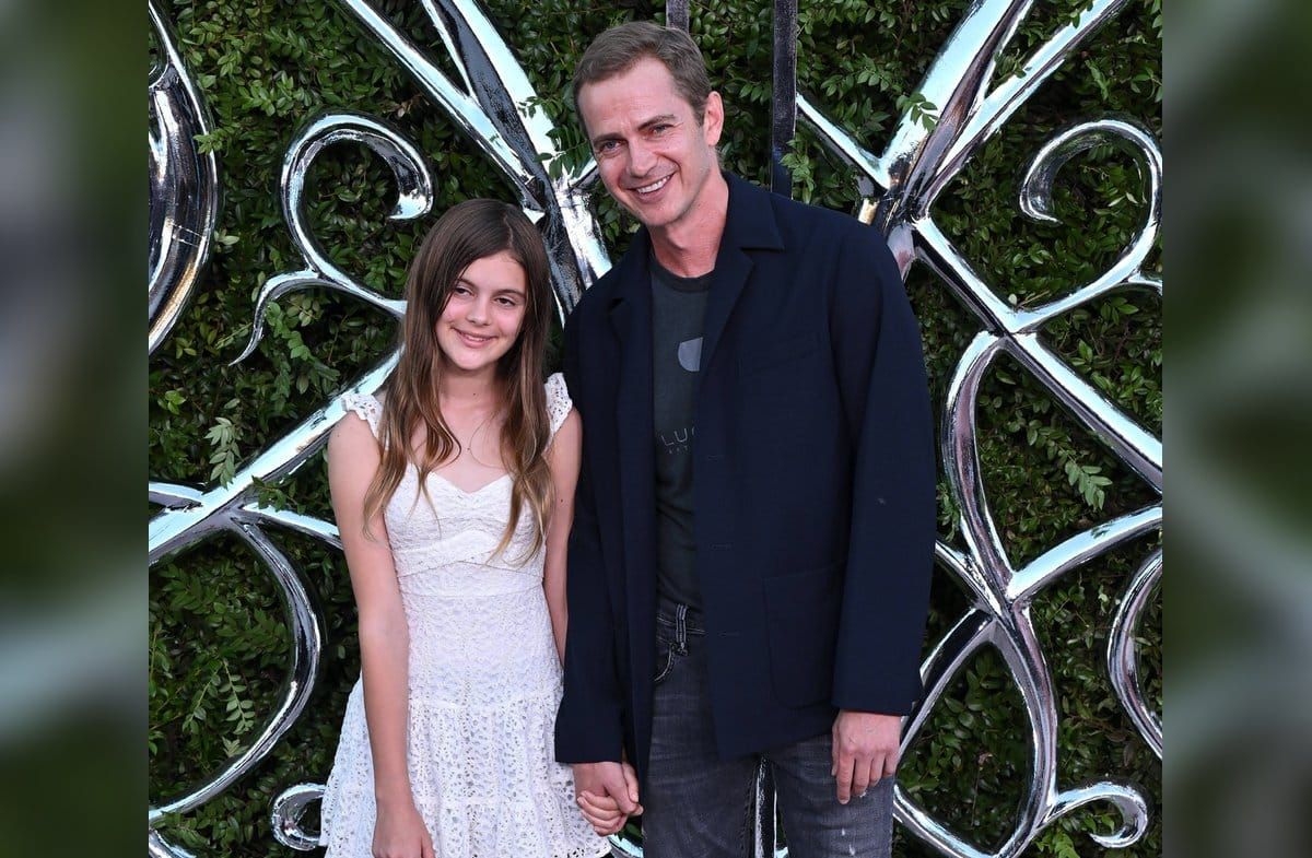Süßer Papa-Tochter-Auftritt: Hand in Hand posierte Hayden Christensen in Los Angeles mit Briar Rose.