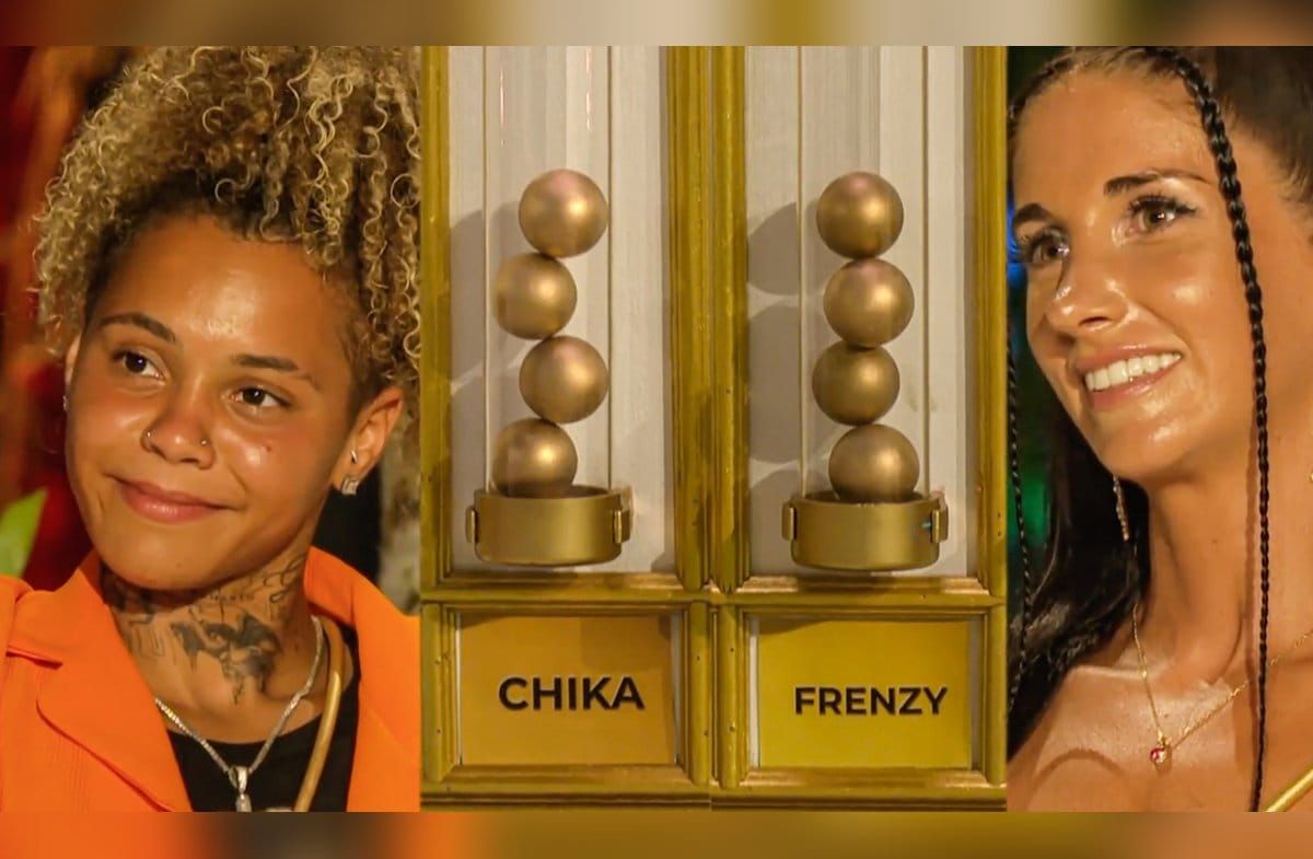 Kopf-an-Kopf-Rennen im Finale: Chika (l.) und Frenzy.