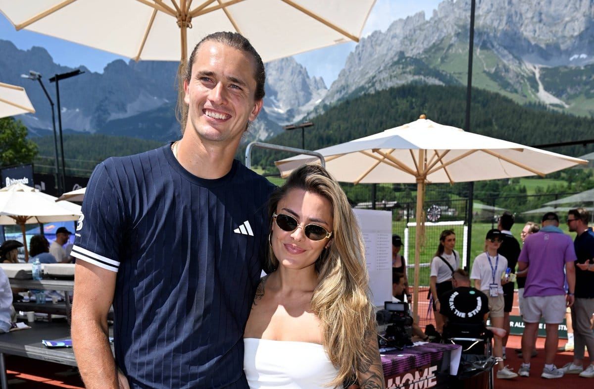 Alex Zverev und Sophia Thomalla, hier im Juni 2026, erholen sich in Monte Carlo von seinem US-Open-Sieg.