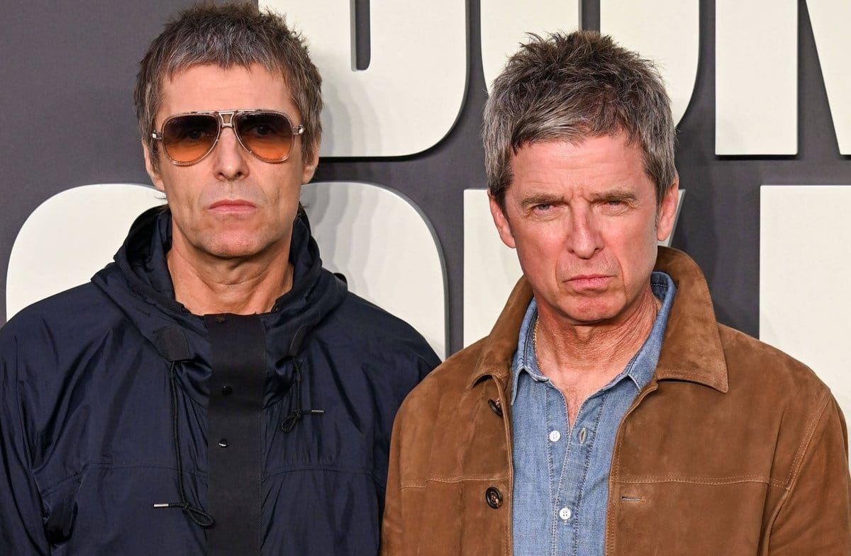 Liam und Noel Gallagher 2026 in London.