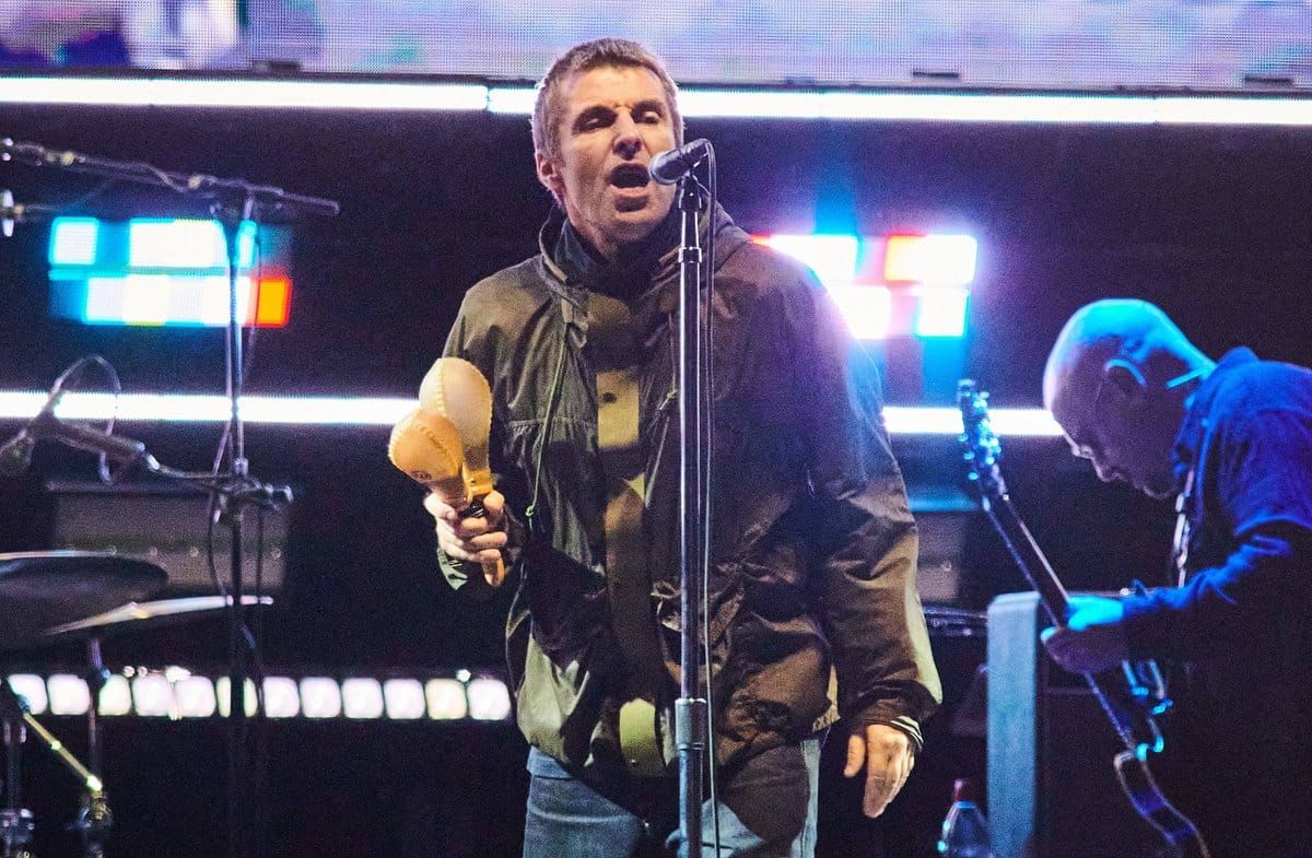Liam Gallagher bei der Reunion-Tournee im vergangenen Jahr.