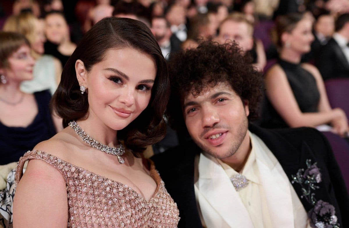 Selena Gomez und Benny Blanco bei den Oscars 2025.