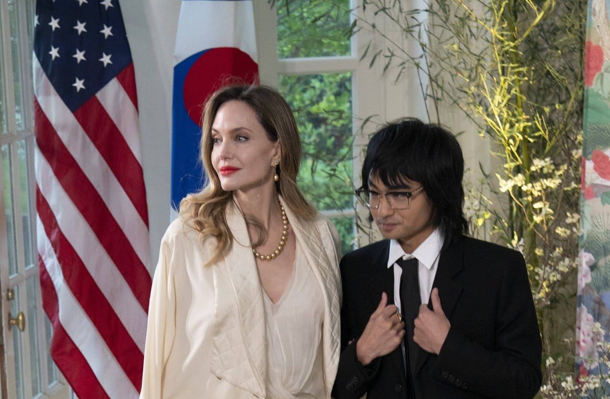 Angelina Jolie und ihr ältester Sohn Maddox bei einem gemeinsamen Auftritt.