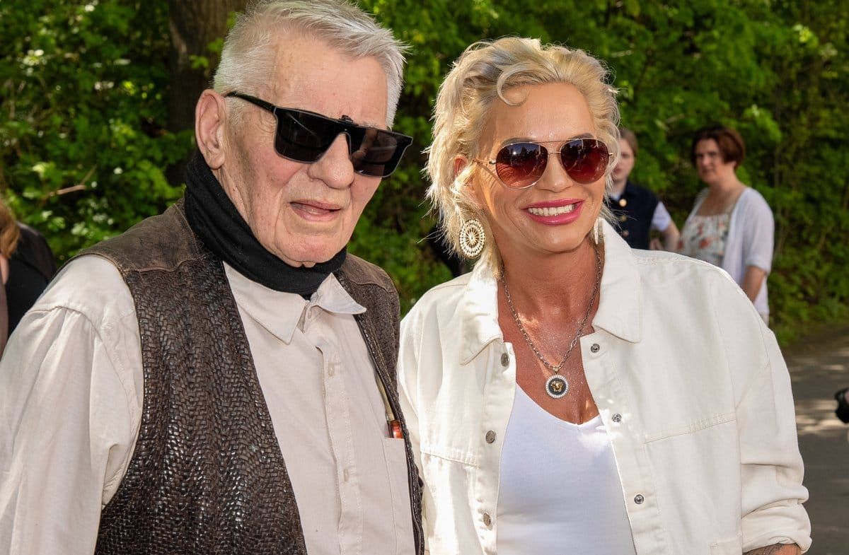Heinz Hoenig und Annika Kärsten-Hoenig bei einem Auftritt vor einigen Monaten.