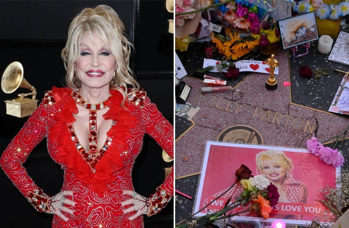 Dolly Partons Stern auf dem Walk of Fame muss ausgetauscht werden.