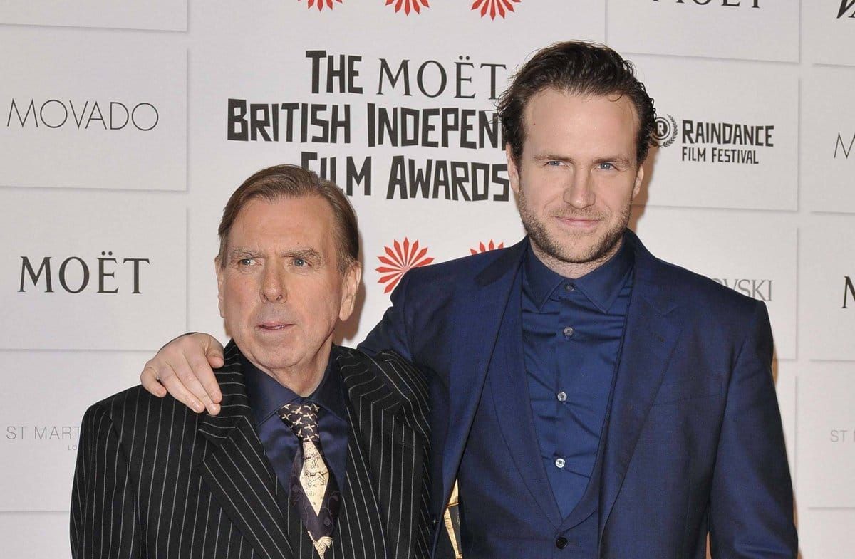 Timothy Spall und Rafe Spall 2014 in London.