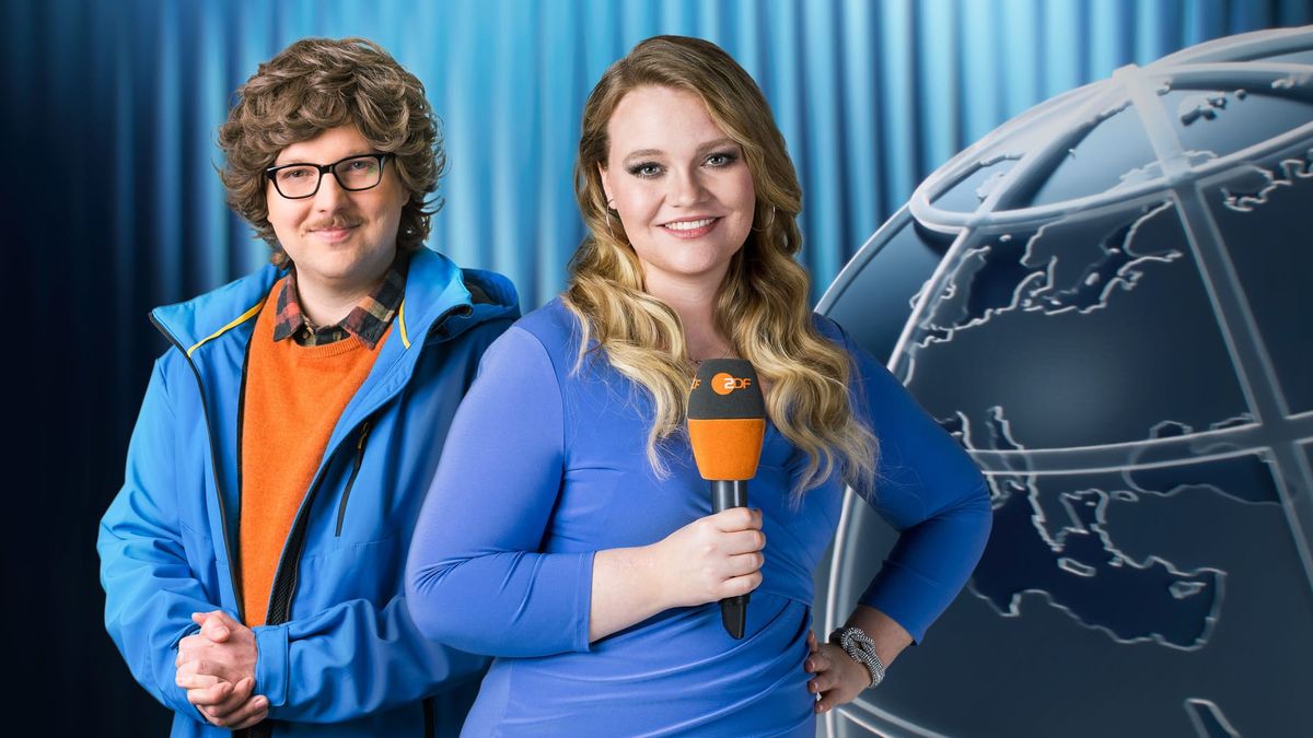 Chris Sommer und Caro Worbs im „ZDF Magazin vor Ort“
