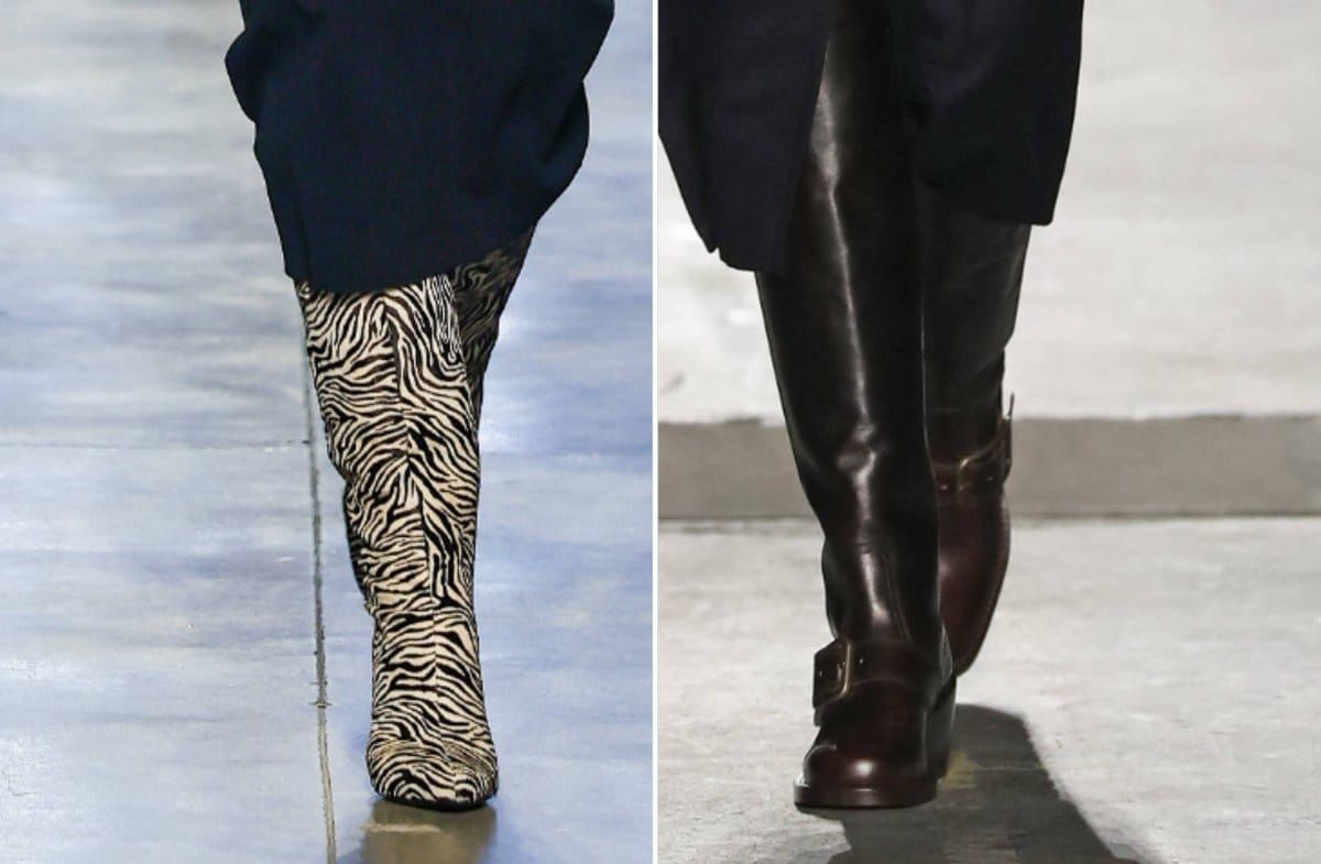 Animal Print, Schnallen und Bikerboots: Die Schuhtrends im Herbst 2026 sind vielfältig.