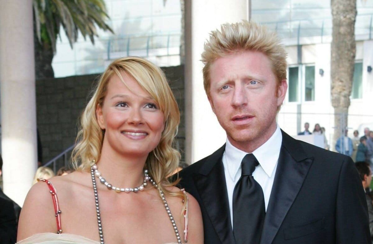 Boris Becker und Franziska van Almsick im Jahr 2005.