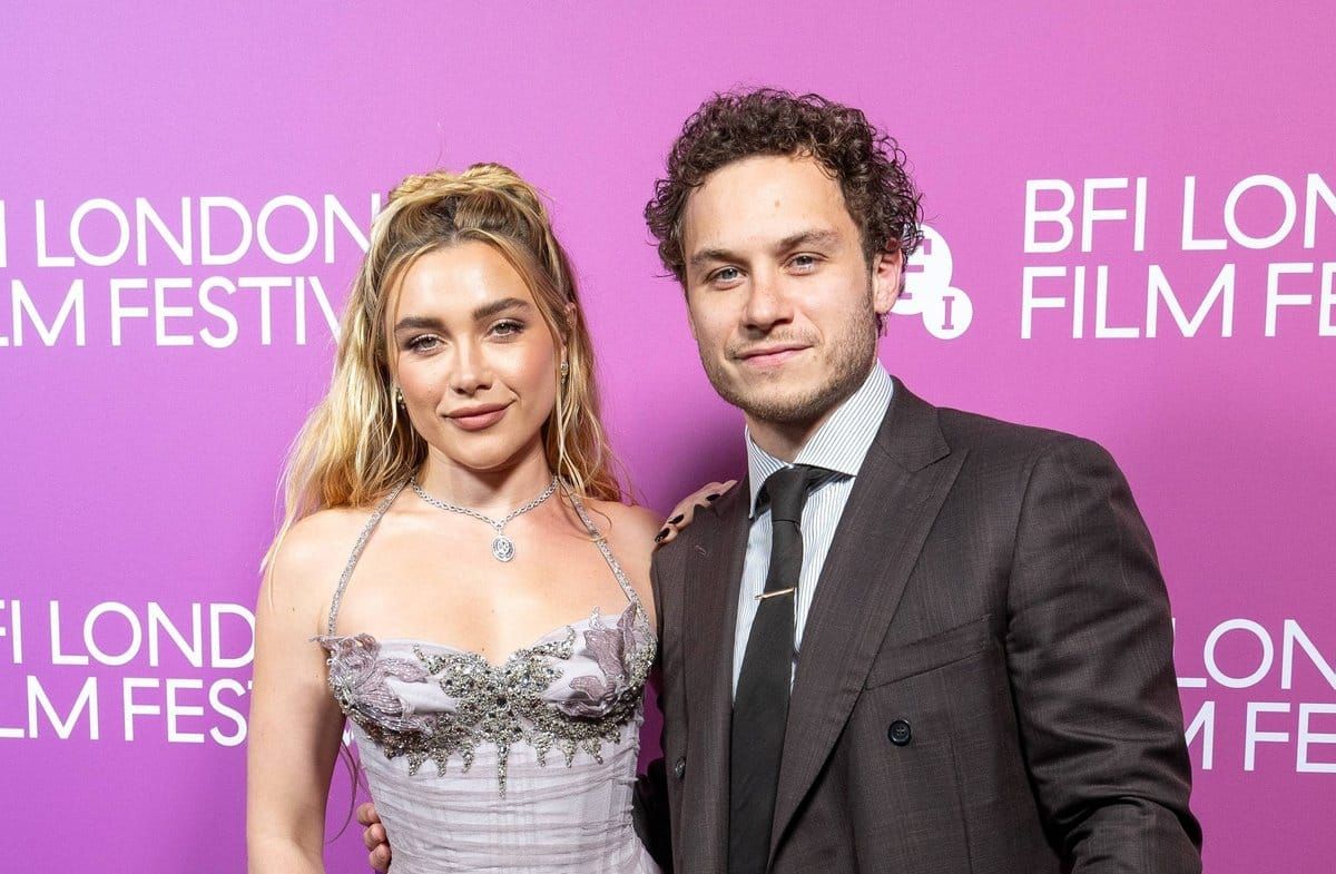 Florence Pugh und Finn Cole beim London Film Festival.