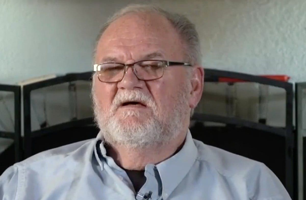 Thomas Markle während eines TV-Interviews.