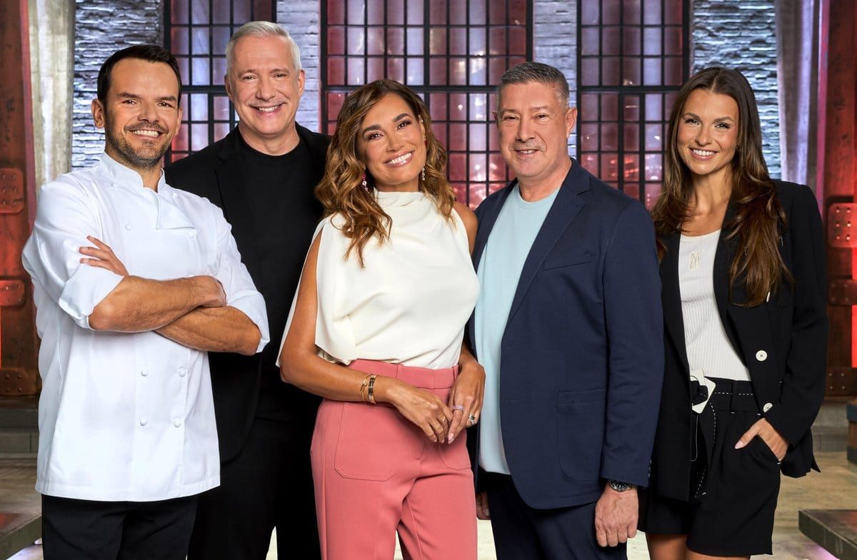 "Grill den Henssler" mit Steffen Henssler, Alexander Herrmann, Jana Ina Zarrella, Joachim Llambi und Laura Wontorra (v.l.n.r…