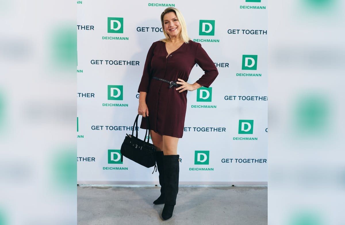 Jeanette Biedermann zeigt sich nach der Geburt ihres Sohnes zum ersten Mal wieder öffentlich.