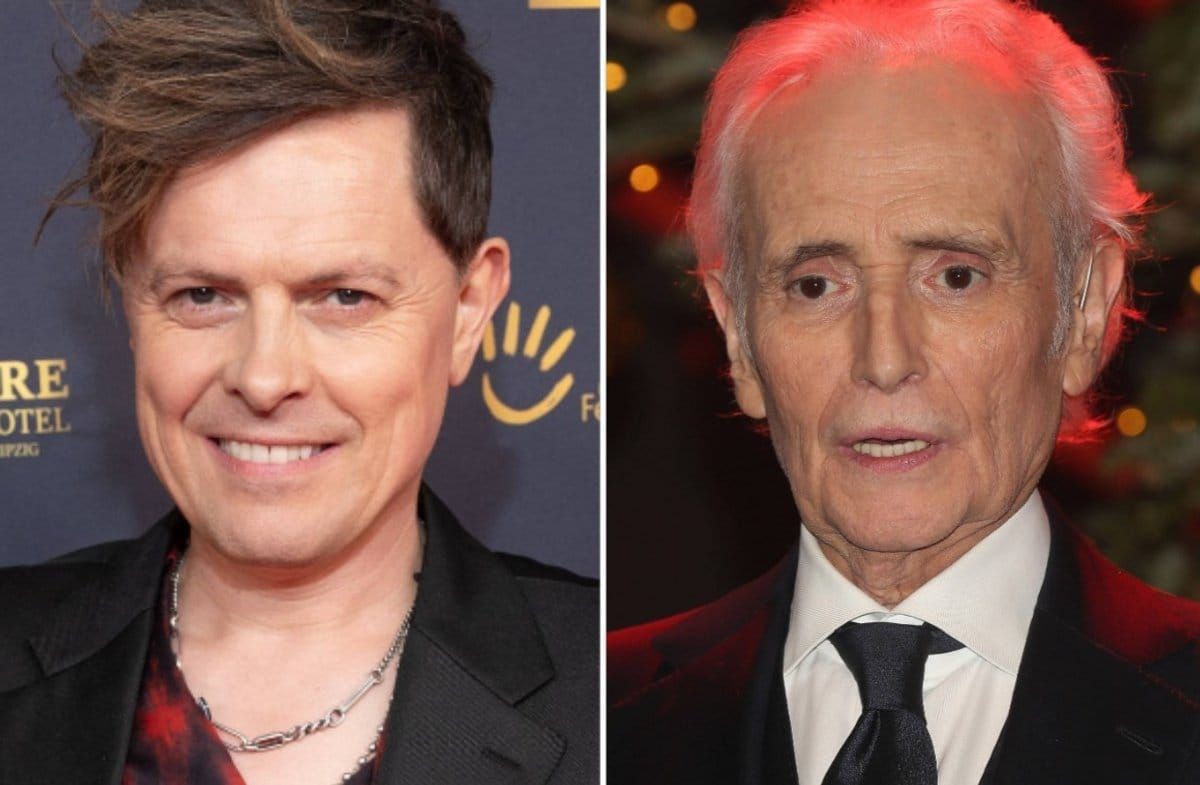 Michael Patrick Kelly neben José Carreras.