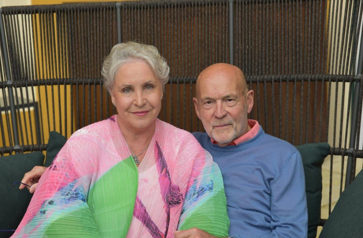 Katerina Jacob und ihr Ehemann Jochen Neumann.