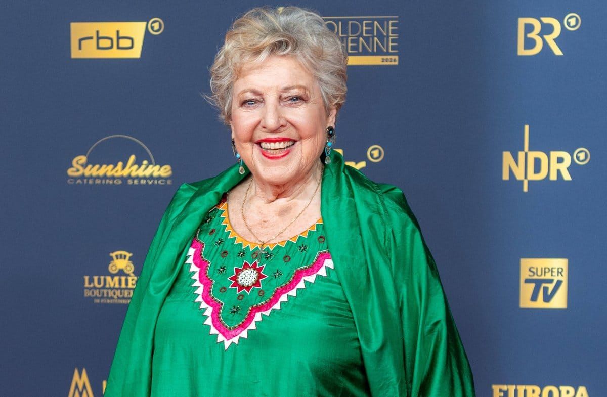 Marie-Luise Marjan bei einem Auftritt in Leipzig.