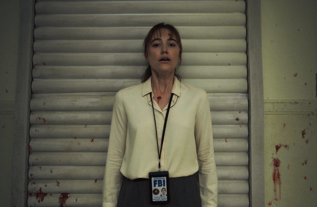 Maika Monroe bekommt es als FBI-Agentin mit dem Killer Longlegs zu tun.