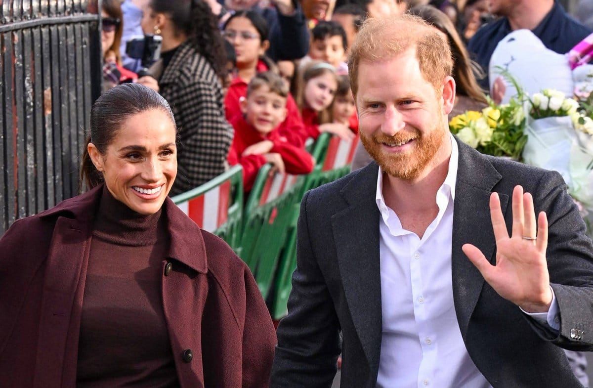 Prinz Harry und Herzogin Meghan bei ihrem ersten gemeinsamen Termin seit dem Umzug.