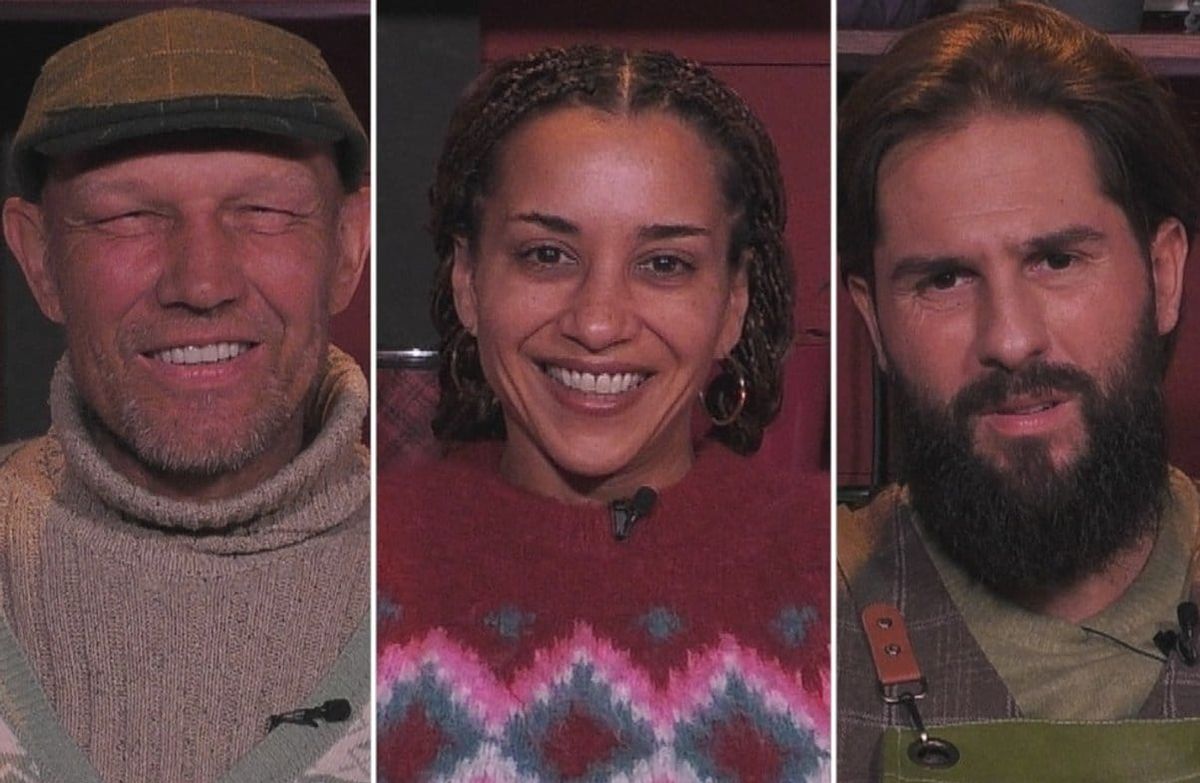 Axel Schulz, Nadja Benaissa und Maurice Dziwak (r.) sind drei der fünf Finalisten der aktuellen "Promi Big Brother"-Staffel.