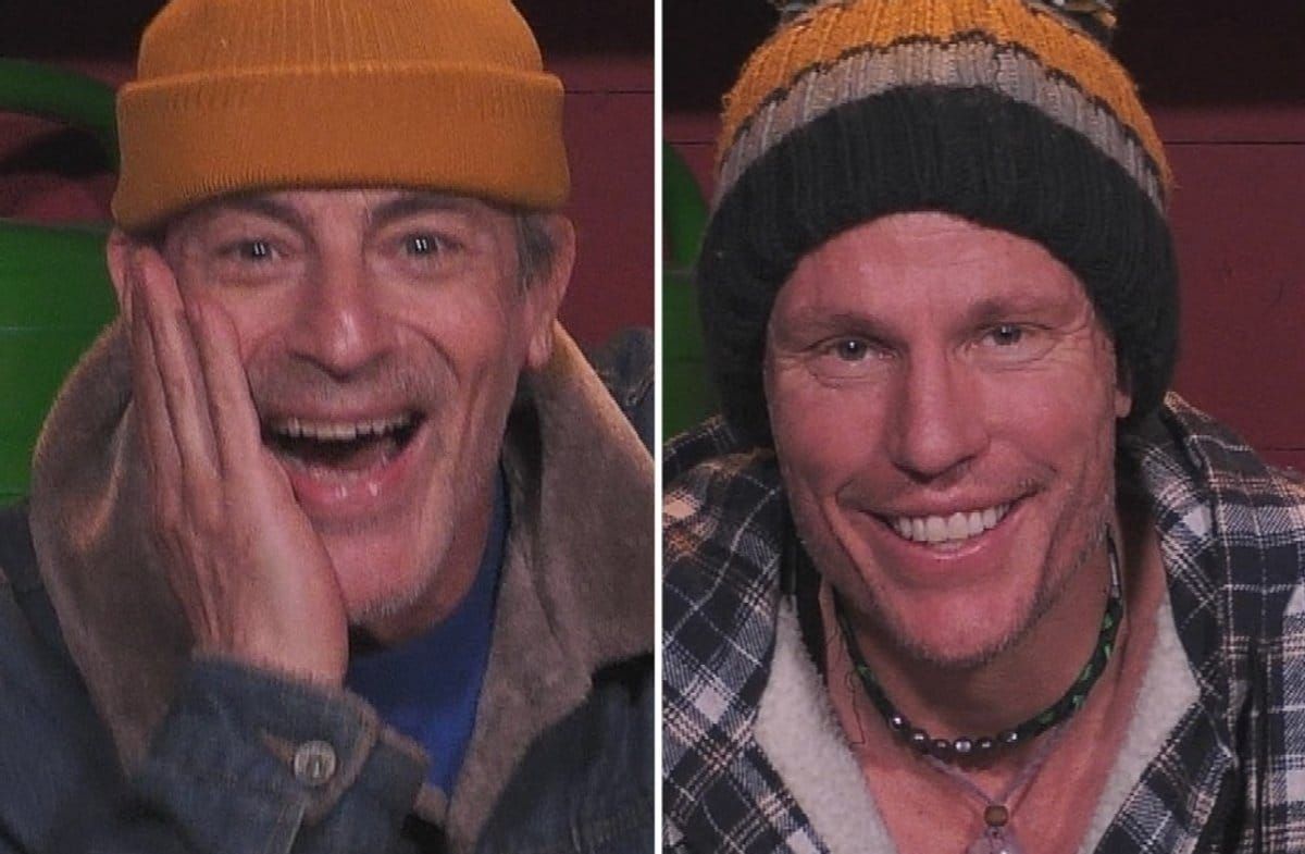 "Promi Big Brother": Schauspieler Gedeon Burkhard (l.) und Ex-Fußballer Christian Lell mussten die Show am Sonntagabend verl…