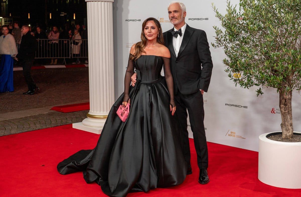 Simone Thomalla und René Marchand beim Leipziger Opernball.