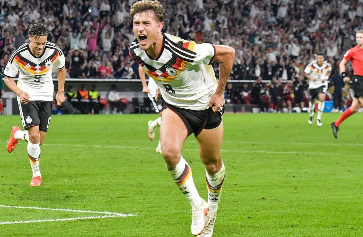 Tom Bischof schoss das 1:0 für die DFB-Elf.