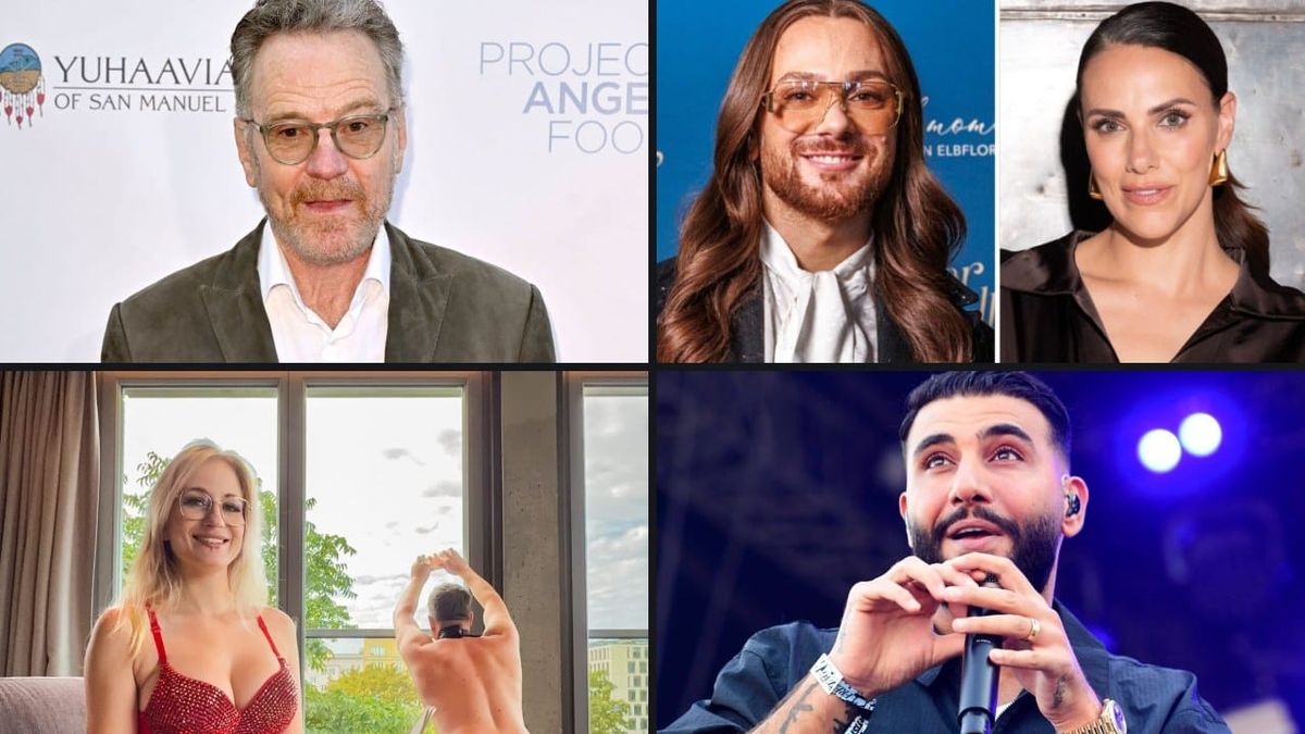 Bryan Cranston, Esther Sedlaczek, Domina Mika Nox, Rapper Samra: Hier sind die Promi News von Viply