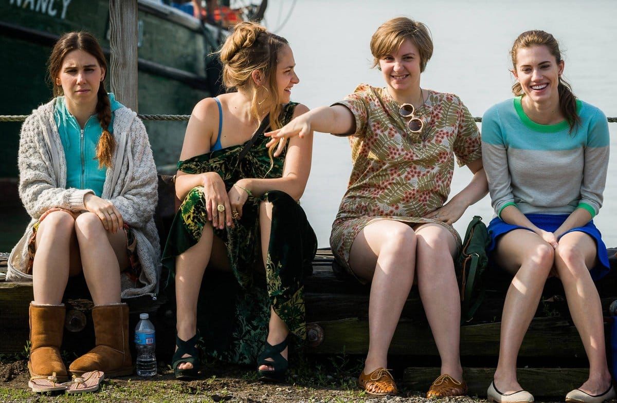 Zosia Mamet, Jemima Kirke, Lena Dunham und Allison Williams (v.l.) in "Girls".