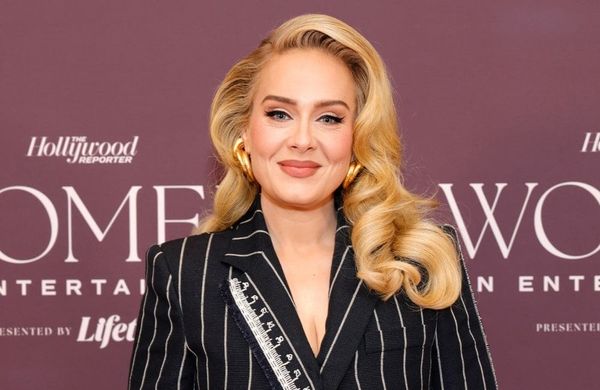 Adele at Hollywood Reporters Women function in LA Dec 2023 - Getty