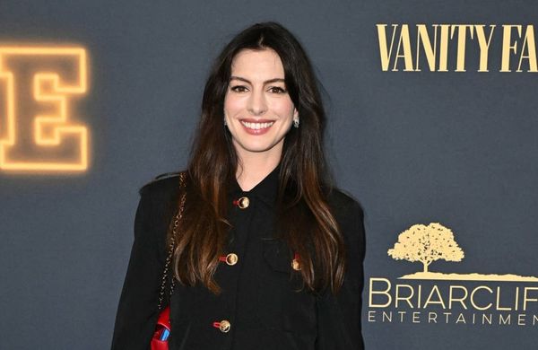 Anne Hathaway attends "The Apprentice NY premiere - 2024 - Getty