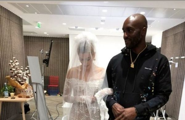 Hailey Bieber wedding dress designer tribute - Sept 2024 - Instagram - ONE USE