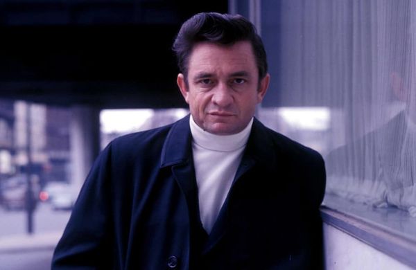 Johnny Cash - AVALON - 1968 stock image