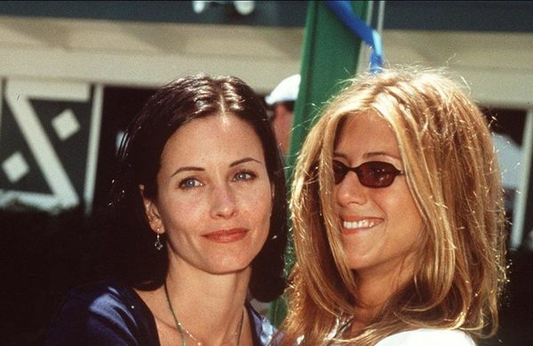 Courteney Cox and Jennifer Aniston - 1999 - Avalon