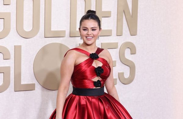 `Selena Gomez - Golden Globes 2024 - Getty