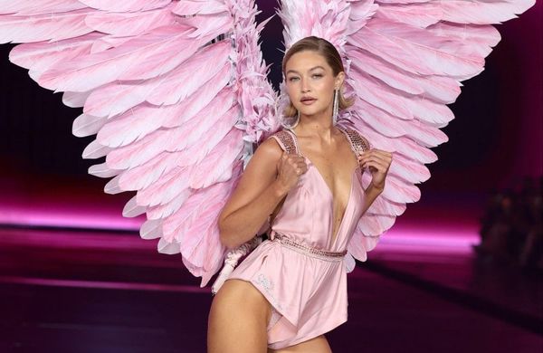 Gigi Hadid Victoria's Secret show October 2024 Getty
