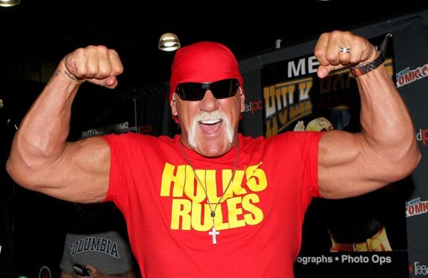 Hulk Hogan made an appearance at 2014 New York Comic Con - Famous