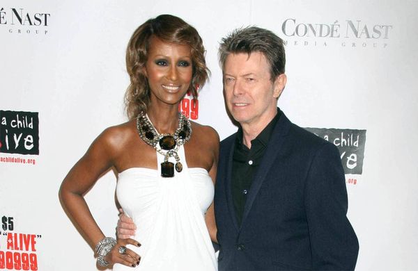 Iman and David Bowie - NOV 2008 - Keep A Child Alive Ball